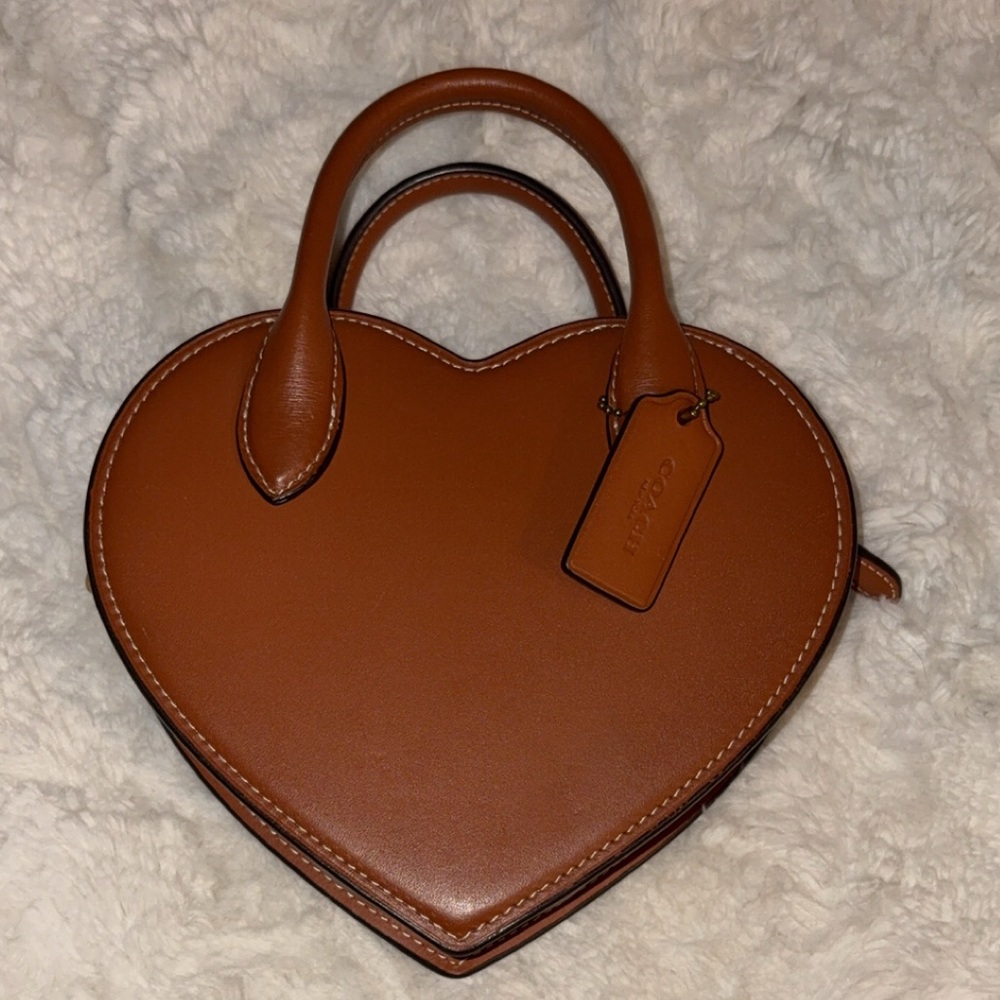 Heart-Shaped Coach Bag